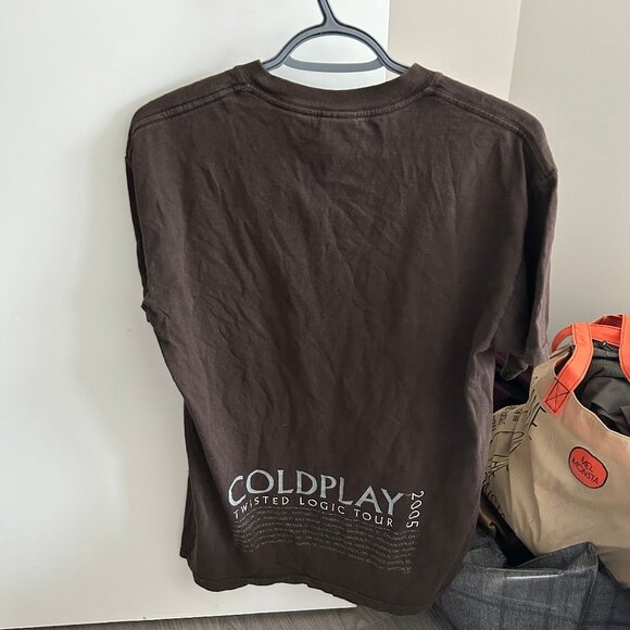 Vintage 2005 Coldplay Twisted Logic Tour Tee - Picture 3 of 5